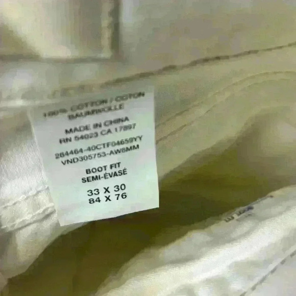 Men's GAP Jeans BOOT-FIT NEW condition with tags bottom width 20” - Picture 2 of 7